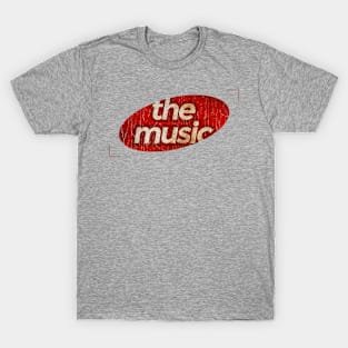 The Music - simple red elips vintage T-Shirt